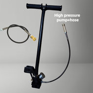 4500/6000 Psi Pump High Pressure Hand Pump 3 Stage Air Pump for High Pressure Tires and Pre-Charged 