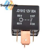 【SWTF】Waterproof Heavy Duty Relay 4Pin DC 24V 12V 80A JD1912 Automotive Car Relay