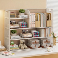 [in stock] Desktop shelf, corner shelf, multi-layer book organizer, book rack, file folder storage r