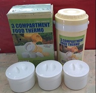 2 liter capacity3 COMPARTMENT FOOD THERMO CI-0500
