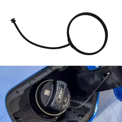 1/2X Fuel Cap Tank Cover Line With Loop Fuel Wire 16117222391 For BMW E85 E88 E46 E90 E91 E92 E93 E3