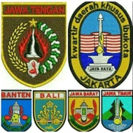 Bed Dki Jakarta (1 Pcs) / Bet Jakarta / Bet Baju Dki Jakarta / Bedge Pramuka Dki Jakarta