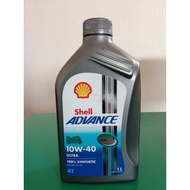 SHELL ADAVANCE ULTRA 10W-40 100% FULLY SYNETHIC