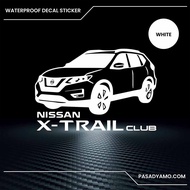 NISSAN X-Trail Club Decal Sticker for Cars Laptops Skateboards 7 inches