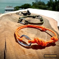 【戶外925純銀山系】 D扣 登山扣 攀登扣手繩