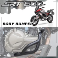QJMOTOR Motorcycle Body Protection Accessories For QJMOTOR SRT600 Srt600 Upper and Lower Bumpers Eng