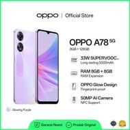 OPPO A78 5G RAM 8GB/128GB GARANSI RESMI OPPO 1 TAHUN