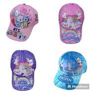 YFC Cute character children's baseball cap/unisex cap/doraemon cap/LOL cap/BTS cap