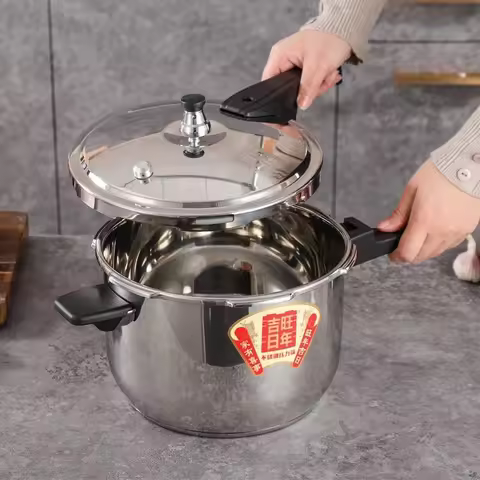16-30cm Pressure Cooker Cooking Stainless steel Cooking Pan stew pot Induction cooker Pressure Cooki