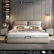 Modernity Leather Bed Frame  Storage Bed Frame King Size Bed Frame Queen Size Bed Frame
