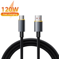 120W USB Type C To Type C Cable Fast Charging For Xiaomi Samsung 240W USB C To Type C Cable