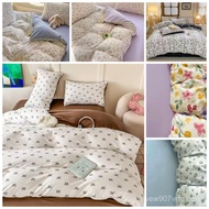 Adrian's  2100TC/1400TC Set Comforter 7-dalam-1/comforter tebal/Berkualiti Tinggi (queen/king)Lembut