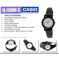 [Powermatic] Casio LQ-139BMV-7E Black Resin Strap Watch