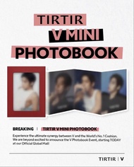 Tirtir x BTS V mini photobook 防彈少年團 小卡相簿