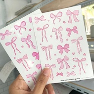 Coquette stickers/ribbon stickers/aesthetic coquette stickers