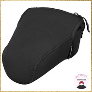 Hakuba HAKUBA Single Lens Camera Case Luft Design Slim Fit Camera Jacket M-140 Black DCS-03M140BK