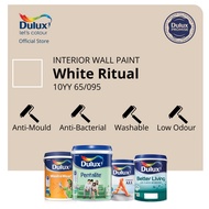 Dulux Wall/Door/Wood Paint - White Ritual (10YY 65/095) (Ambiance All/Pentalite/Wash &amp; Wear/Better Living)