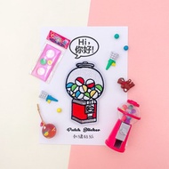 刺繡貼紙-扭蛋機