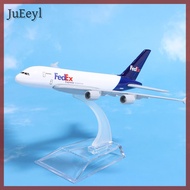 JuEeyl Scale 1:400 Fedex Airlines Boeing Aircraft Model - Ideal Addition To Any Diecast Aircraft Col
