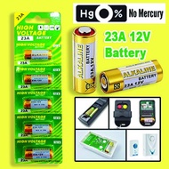 Bateri 23A 12V Battery High Voltage Alkaline Batteries For Autogate and Remote control