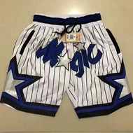 [Taiwan Shipment] Magic Retro Madi Basketball Pants Lakers American Shorts High Street Hip-Hop 3d Pr