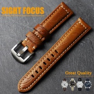 20mm 22mm Quick Release Pins Retro Leather Watch Band Vintage Embossing Leather Watch Strap for Rolex Watch Strap OMEGA Watchband Hamilton Seiko Citizen