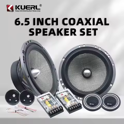 Car Audio Modified Speakers 165mm Two-Way 6.5 Inch DC-12v Car Package Speaker Front Door Combo Audio