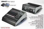 Power Mixer Ashley Topsound Top Sound 8 Channel