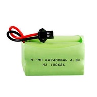 樂至✨4.8V 2400mAh鎳氫電池組AA5號充電電池遙控電動玩具照明燈飾電池