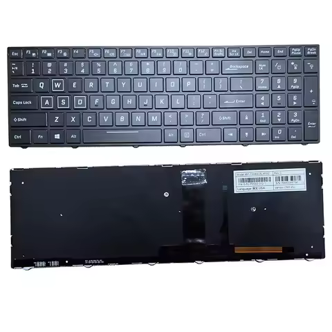 New Laptop Keyboard For CLEVO P955ER P950HR P955HR P950RF P955EP6 P950ER With Backlit