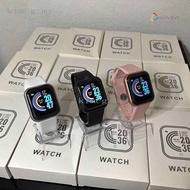 Y68 Waterproof Smart Watch D20S Bluetooth Call 1.44-inch Full Touch Fitness Tracker Jam Tangan Sport