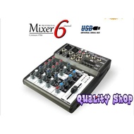 Crimson 6 Channel Mixer Usb Equalizer effect vocal FX6