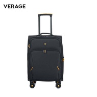 Verage 19 24 28 inch Soft Case Expandable Lightweight Anti-Tampering Double Coil Zipper Spinner Whee