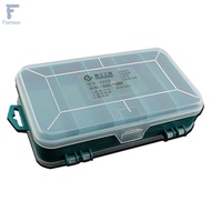 Flameer Plastic 8-Slot  Screws Nail Storage Box Case Jewelry Organizer160 x92x44mm