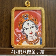 0104 {Thangka} Full Hand-Painted Thangka-Nepal White Tara 4 * 5 (One Object One Shot)