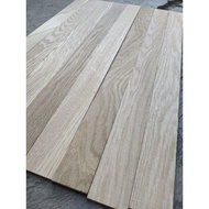 Thin oak board 7mm x 5 x 65 cm oak wood