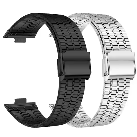 Metal Strap For HUAWEI WATCH Fit 5 Pro Stainless Steel Watchband For Huawei Watch Fit 4 Wristband Fo