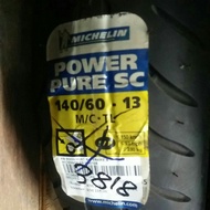 MICHELIN POWER PURE 140/60-13 SCOOTER TYRE