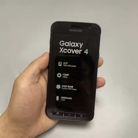 Original Samsung Galaxy Xcover 4 G390F 4G Mobile Phone 5.0'' 2GB RAM 16GB ROM 13MP+8MP Exynos 7570 Q