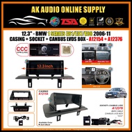 BMW 1 Series E81/E87/E88 CCC 2006 -2011 Android Player 12.3" Inch Casing+Socket with Canbus LVDS Box