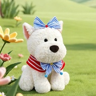 Aberdeen Dog Sigong Bow Doll Highlander Cartoon Aberdeen Plush Toy