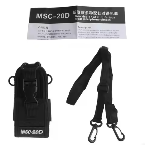 H7BB MSC-20D Radio for Case Holder for Baofeng UV3R+Plus Puxing PX-777 PX888 K A