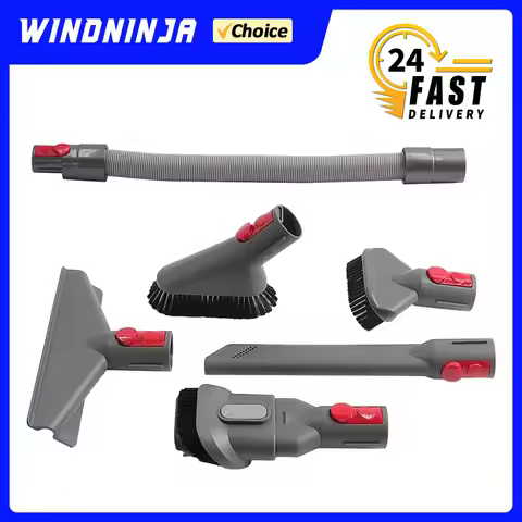 Flat Suction Nozzle Head Extension Hose For Dyson V7 V8 V10 V11 V12 V15 G5 Vacuum Cleaner Mattress B
