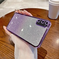 casing samsung S20 Plus S20 FE Phone Case Gradient Sparkling Pink Phone Case