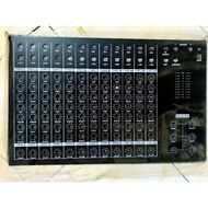 Panel atas audio mixer 8 Potentio 12 Channel