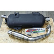 GP Racing XMAX Exhaust Standard Cutting 35mm