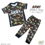 (1Y-11Y) Baju Budak Murah Baju Askar Budak Kids pajamas Boy Girl Baju Tidur Budak Lelaki Perempuan B