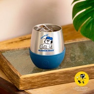 單件88折【Pinkoi x SNOOPY】HYDY 240ml 珠光銀杯-海軍藍