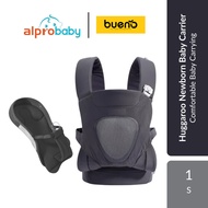 [Alpro Baby] Bueno Huggaroo Newborn Baby Carrier 1s | Ergonomic Support For Safe & Comfortable Baby 