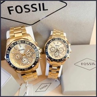 Fossil{gc$stainless]z`steel+Gi@Au@fashion+BS@watch+uD@for+Fi[men,XU[women couple watch water proof